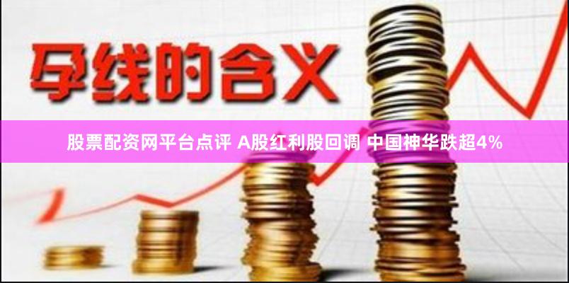 股票配资网平台点评 A股红利股回调 中国神华跌超4%